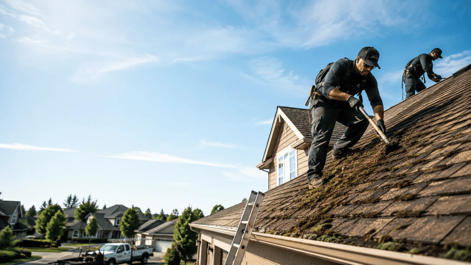 Roof Moss Removal in De Witt, MO near me